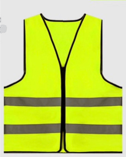 SAFETY VEST YELLOW REFLECTIVE FGY-1087 / XXXL