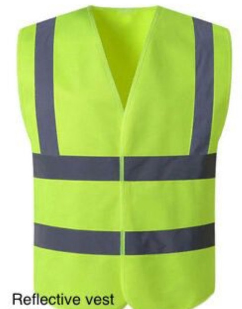 SAFETY VEST YELLOW FGY-1089 / XL