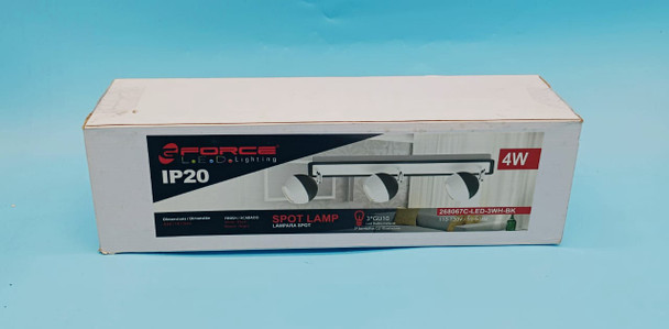 SPOT LAMP LED GFORCE 3 BULB TRACK 268067C 4W