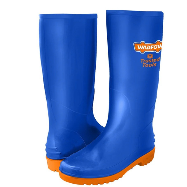 LONG BOOT WADFOW WRB1L43 SIZE 43 BLUE & ORANGE
