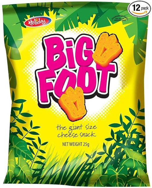 HOLIDAY SNACKS BIG FOOT 25g 0.8oz