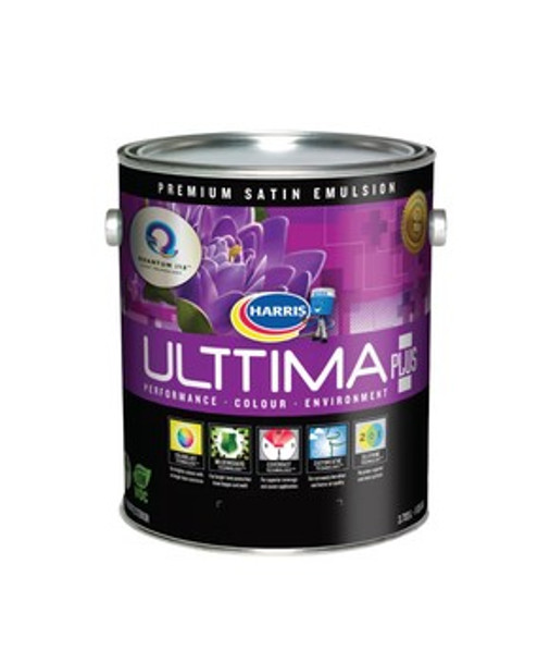 PAINT HARRIS ULTIMA SATIN EMULSION WHITE