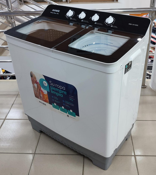 WASHING MACHINE MYSTIC WM-1815SS 110V 18KG STAINLESS STEEL DRUM