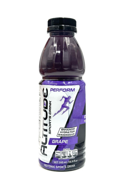 ALTITUDE SPORTS DRINK GRAPE FLAVOR 500ml 16.9fl oz