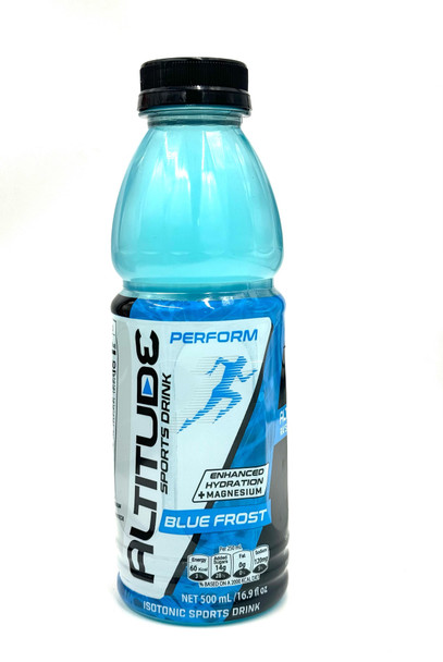 ALTITUDE SPORTS DRINK BLUE FROST FLAVOR 500ml 16.9fl oz