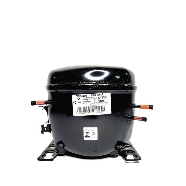 FRIDGE COMPRESSOR EMBRACO 1/5 HP 110V R134A EGAS 70HLR