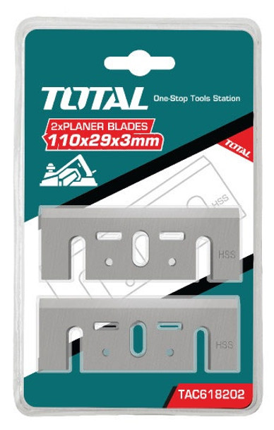 PLANE BLADE TOTAL 82X29X3MM 2PCS TAC618202
