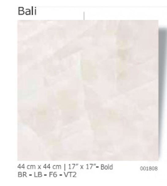 TILE CERAMIC 17X17 BALI 43X43