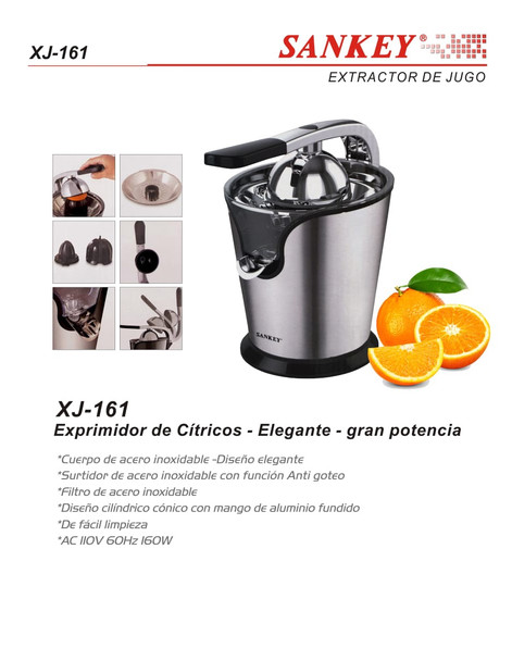 JUICER CITRUS SANKEY XJ 161 160W