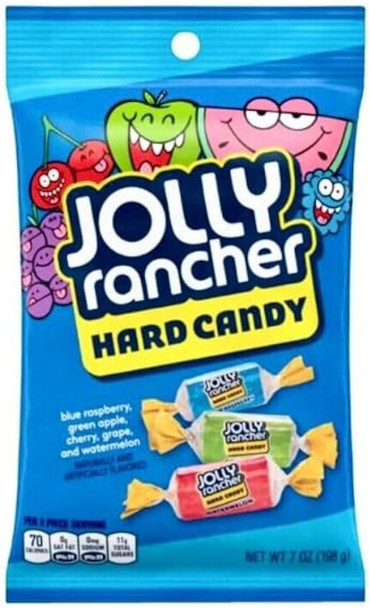 HERSHEY'S JOLLY RANCHER HARD CANDY 7oz 198g HERSHEY'S JOLLY RANCHER HARD CANDY 7oz 198g