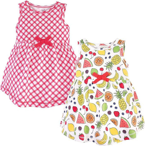 Baby Dress Touch By Armless Print Fruit / Stripe 2pack