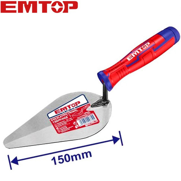 TROWEL 7" 180MM EMTOP EBTL07001 BRICKLAYING . .
