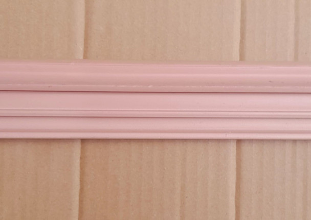 MOULDING DECORATIVE LIGHT BROWN 8FT 2" X 2"