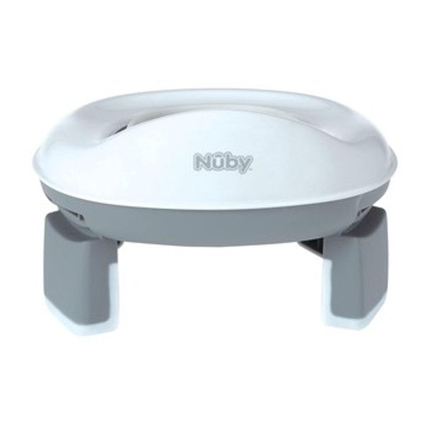 Potty Nuby Portable Travel White Grey