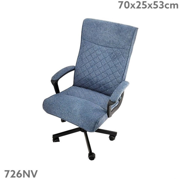 CHAIR OFFICE 726NV NAVY WITH ARMREST