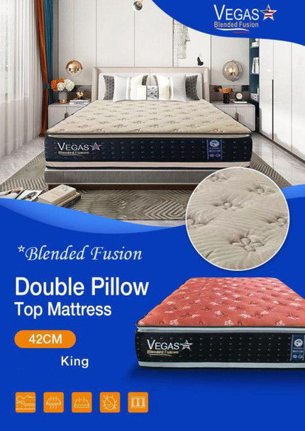 MATTRESS KING VEGAS BLENDED FUSION