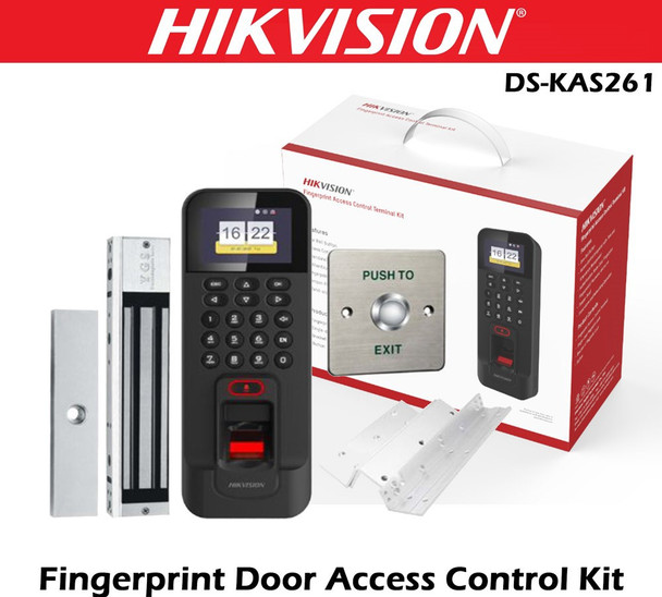 SECURITY ACCESS CONTROL FINGERPRINT TERMINAL KIT HIKVISION DS-KAS261