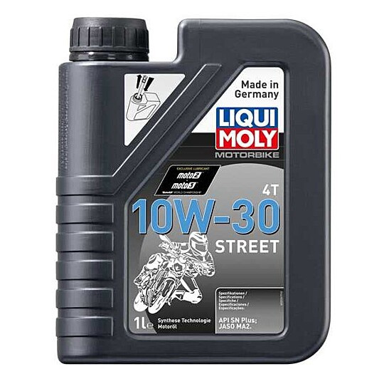 OIL LIQUI MOLY MOTORBIKE 10W-30 4T STREET 1L 2526