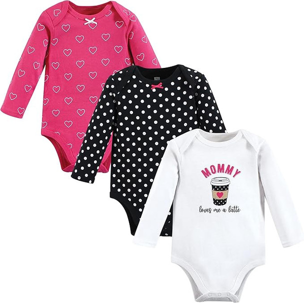 Baby Bodysuit Hudson Long Sleeve 3Pack 24m