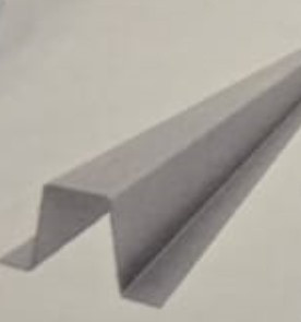 METAL OMEGA PURLINS HI HAT 10FT 75X40X30MM