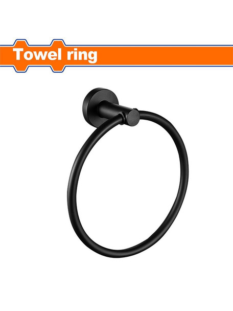 TOWEL RINGS MATTE BLACK WADFOW WZG1510