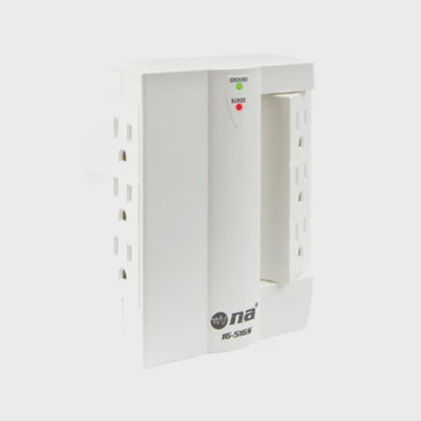 ADAPTOR 6 OUTLET WALL TAP 16-516S SURGE NIPPON AMERICA