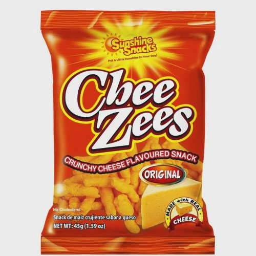 SUNSHINE SNACKS CHEEZEES 42g 1.48oz