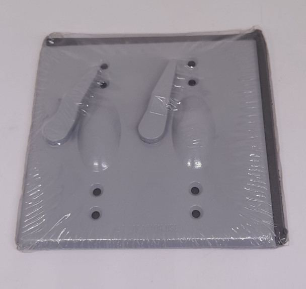 WEATHERPROOF COVER HEAVY GRAY 4X4 FOR TOGGLE SWITCH