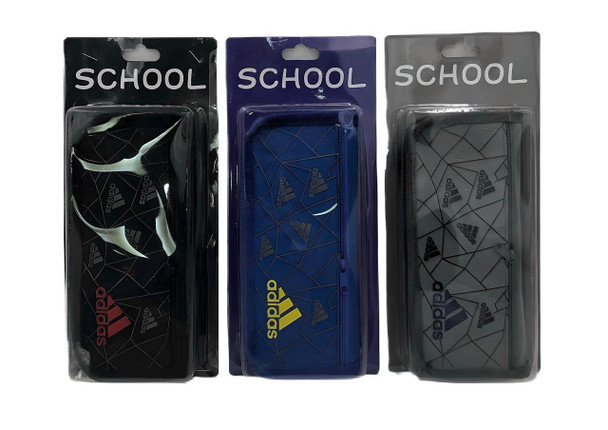 STATIONERY PENCIL CASE POUCH 7105 SCHOOL FABRIC