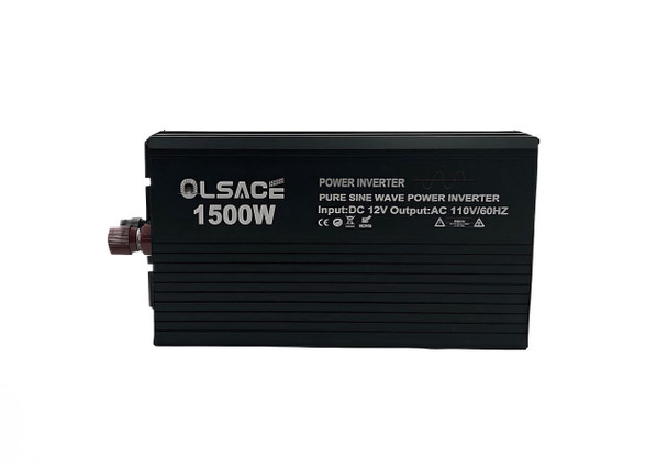INVERTER 1500W 12V-110V 60HZ OLSACE PURE SINE WAVE