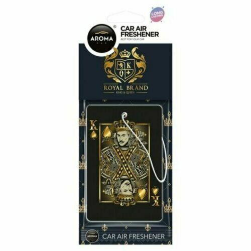 CAR AIR FRESHENER AROMA ROYAL BRAND K KING ICE HEARTS S76830