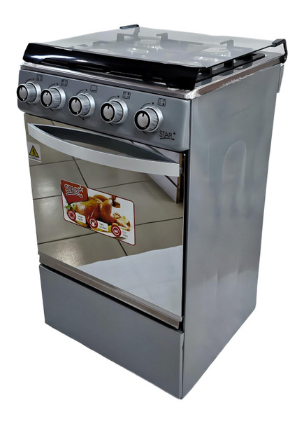 STOVE 4 BURNER STAR 20" SKXG-20S SILVER