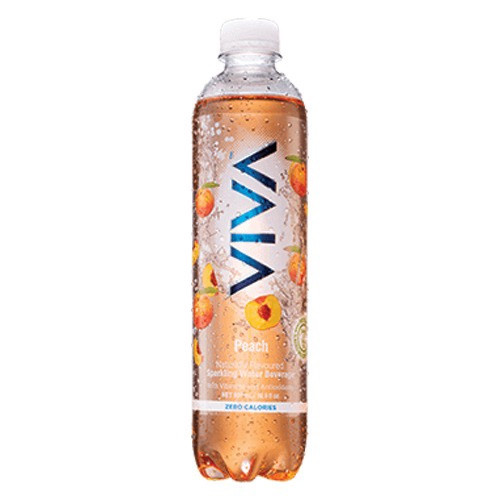 VIVA PEACH SPARKLING WATER 16.9fl oz 500ml