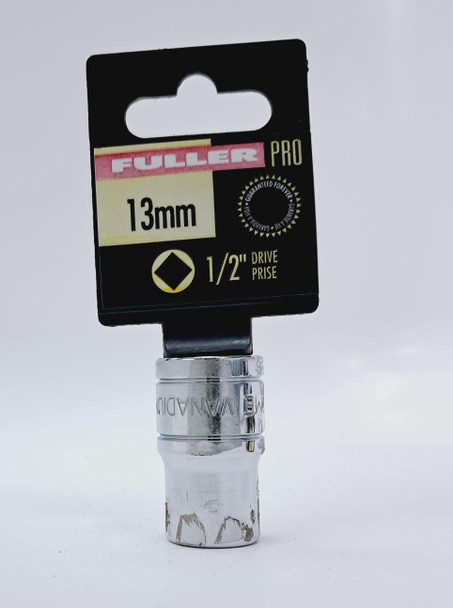 SOCKET FULLER 13MM X 1/2" DR 507-4713 CHROME