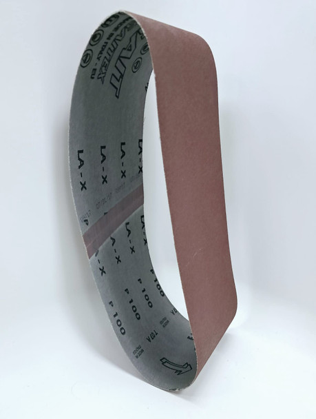 SANDING BELT 4" X 24" #100 SAIT ITALY LA-X