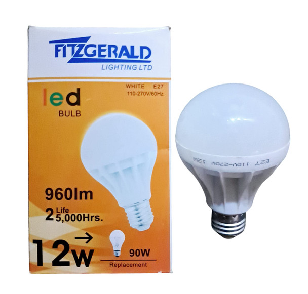 BULB LED FITZGERALD 110/220V 12W ORANGE BOX