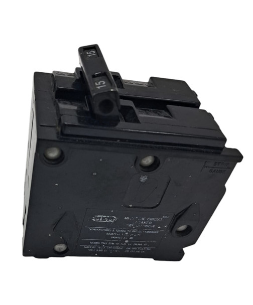 BREAKER 15AMPS D/POLE MEM