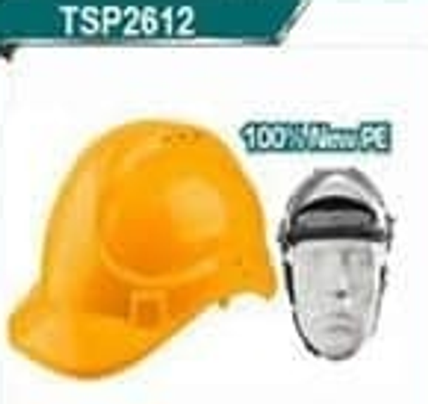 HELMET SAFETY TOTAL TSP2612 YELLOW