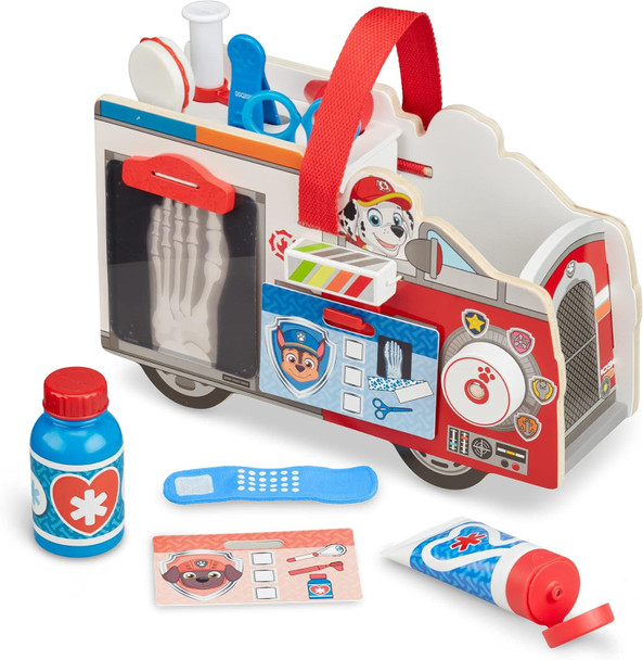 Toy Melissa & Doug PAW Patrol Marshall's Wooden Rescue Caddy