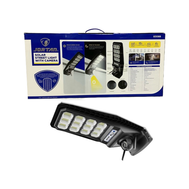 LIGHT SOLAR STREET LED 3000W JORTAN JT-83088-ZR-20 WITH CAMERA