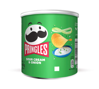 PRINGLES POTATO CRISPS SOUR CREAM & ONION 1.4 oz 40g