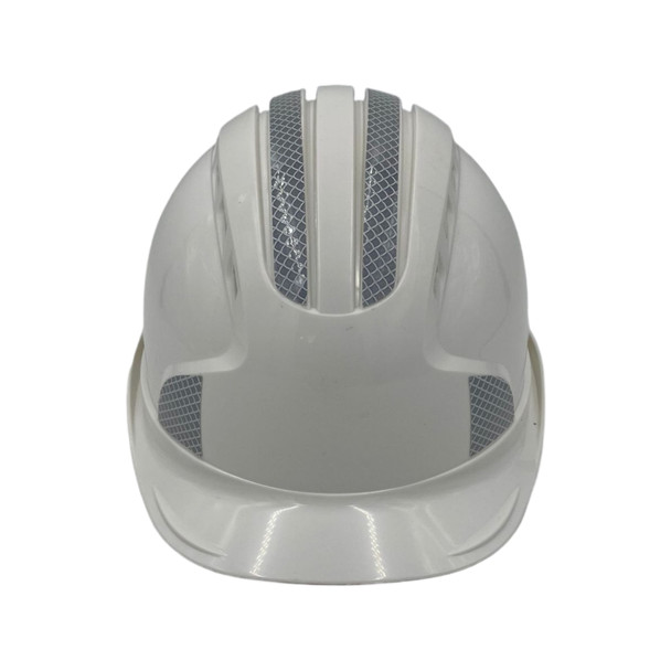 SAFETY HELMET REFLECTIVE WHITE ABS GB 2811-2019