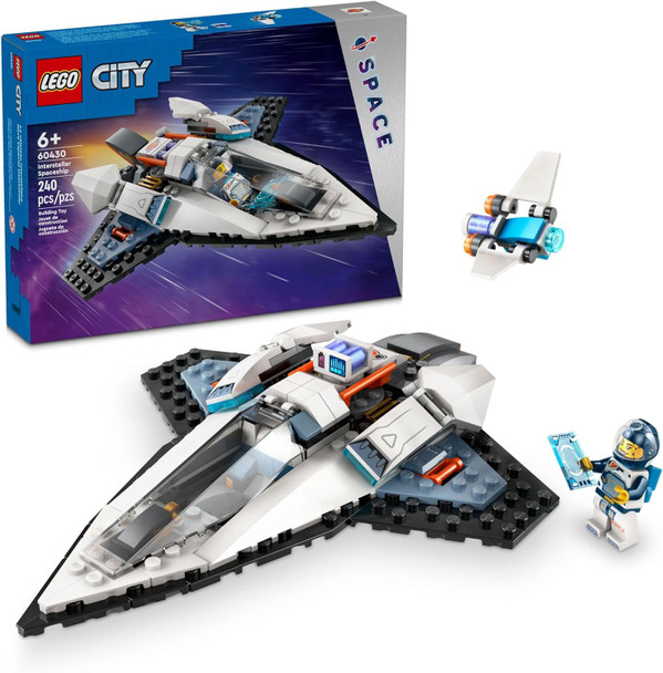 Toy LEGO City Interstellar Spaceship 240pcs 60430