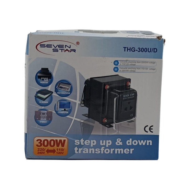 TRANSFORMER TC-300W SEVEN STAR THG-300U/D CE BLACK WITH MFV13 ADAPTER