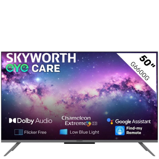 TELEVISION SKYWORTH 50" 50G66G GOOGLE TV ANDROID SMART LED