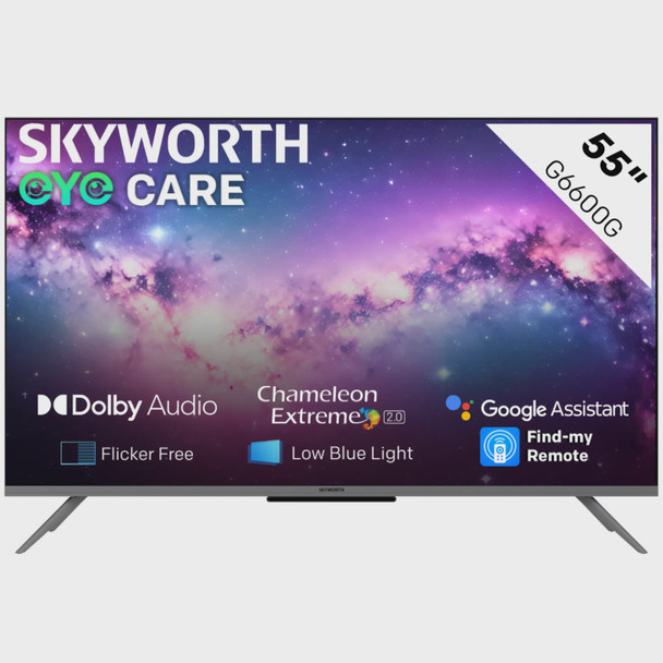 TELEVISION SKYWORTH 55" 55G66G GOOGLE TV ANDROID SMART LED