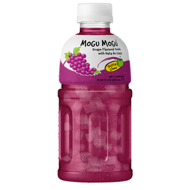 MOGU MOGU GRAPE FLAVORED DRINK 10.82fl oz 320ml