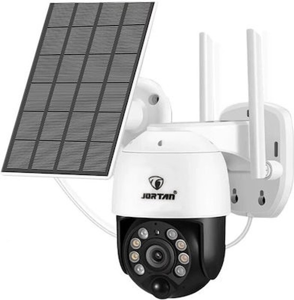 SECURITY CAMERA WIFI IP SMART JORTAN JT-8181XM WITH SOLAR PANEL JT-8181-5