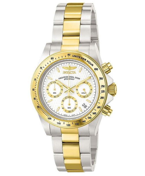 Watch Men Invicta 9212 Speedway Analog Japanese Quartz Chronograph Stainless Steel
