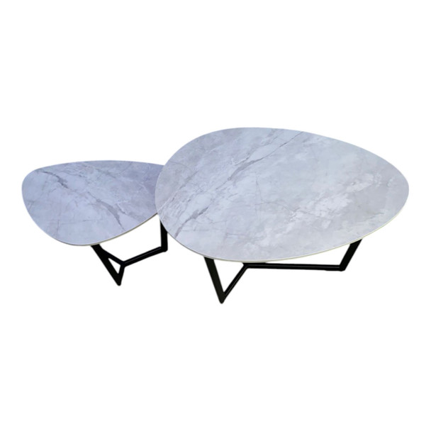 TABLE METAL 2PCS CTB-2561 CERAMIC